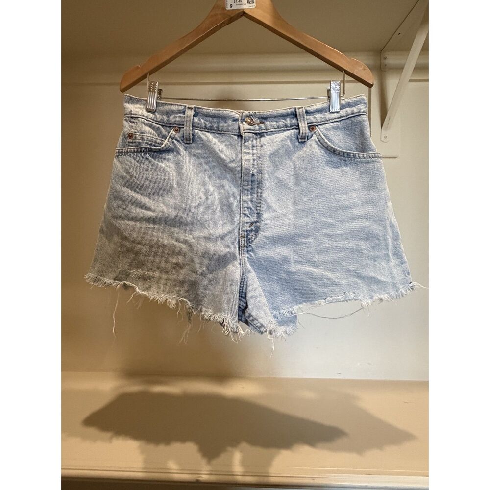 Levi's Vintage Orange Tag Cut Off Denim Shorts